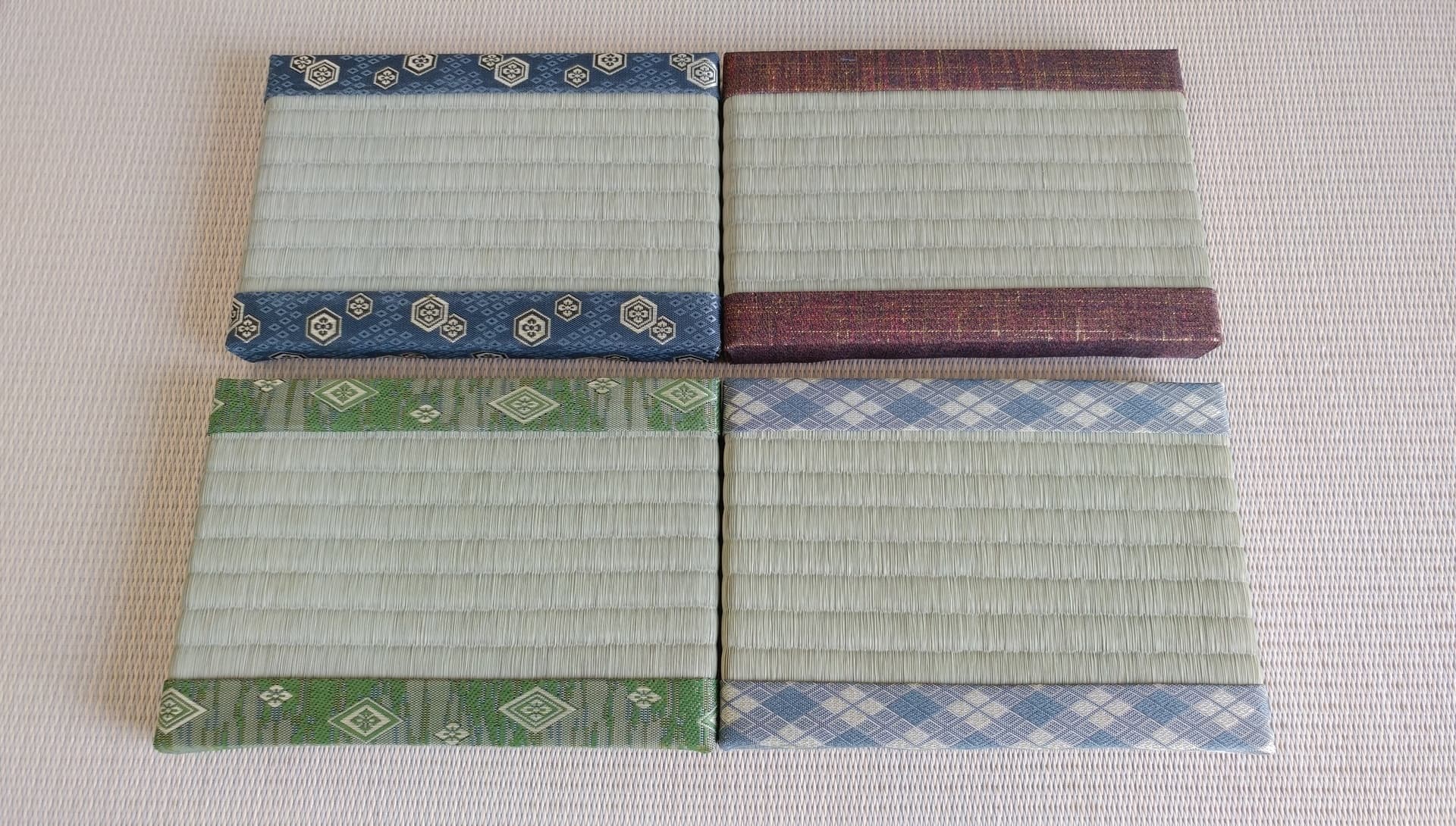 天然い草でミニ畳を手作り！